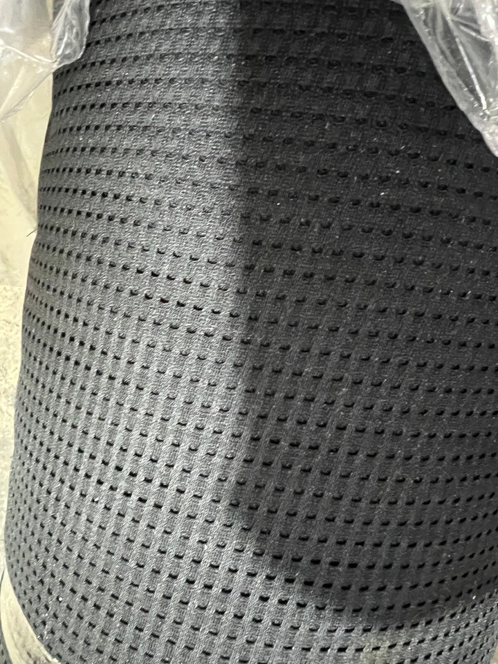 Black Sport Mesh Clothing Pocket Netting 62” Wide MADE IN THE USA, 10 Yard Cut - Image 3 of 4