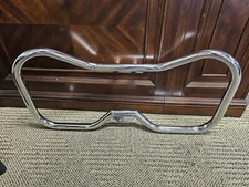 Indian Motorcycle Front Engine Guard 62-223 One-Piece Bar Mount NOS Chrome