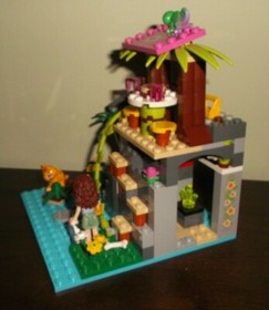 LEGO Friends Jungle Falls Rescue has hidden door #41033 + Instructions Set 100% 