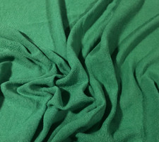 SPRING GREEN Hand Dyed Raw Silk Gauze NOIL Fabric