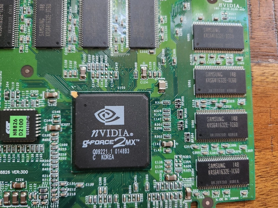 nVIDIA g-Force2MX - 64MB - AGP Video Card - Model: MS-8826 VER:300 - Image 2 of 4