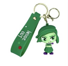 Disney Store Parks Blind Bag 3D Disgust Inside Out Keychain Key Ring Purse Charm