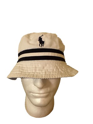 Polo Ralph Lauren hat Large / Xlarge L / XL Reversible White