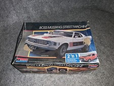 Vintage Monogram Boss Mustang Street Machine 1/24 Scale Model Kit 2728