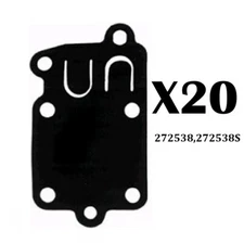 20pcs Carb Diaphragms For Briggs & Stratton 270026,272538,272538S,272637 7-Hole