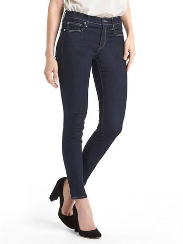 NEW Womens Gap 1969 True Skinny Mid 