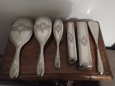  SPAZZOLE  SPECCHIO CALZASCARPE  ARGENTO 800 VINTAGE