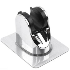Bathroom Shower Head Holder Self-adhesive Wall Mounted Shower Bracket Adjustable