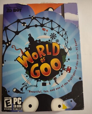 World of Goo PC Games Windows 10 XP Computer arcade puzzle