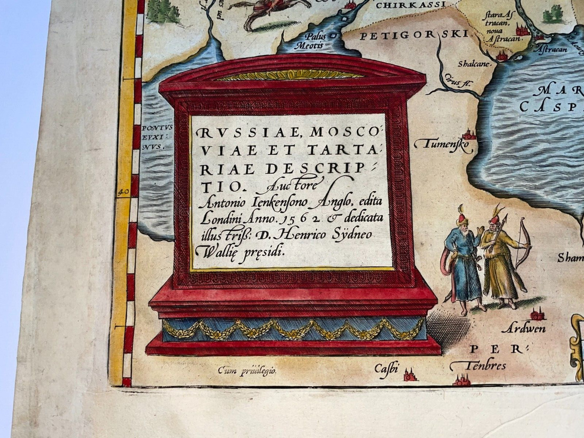 Mapa vintage da Federação Russa em plexiglassas e madeira de abeto por Dmb