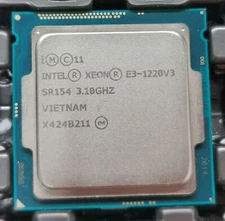 Intel Xeon E3-1220V3 4Core 4-thread 8MB 3.10GHz 80W LGA-1150 CPU processor