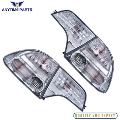 Clear Tail Lights Rear Lights Assembly Fit For 8th Gen Honda Civic Sedan 2006-11