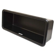 Lowe Boat Coaming Storage Tub 2328165 | Black Plastic