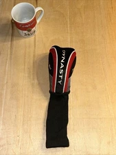 Powerbilt Dynasty 4H Golf TPS Black Red Hybrid Rescue HEAD COVER