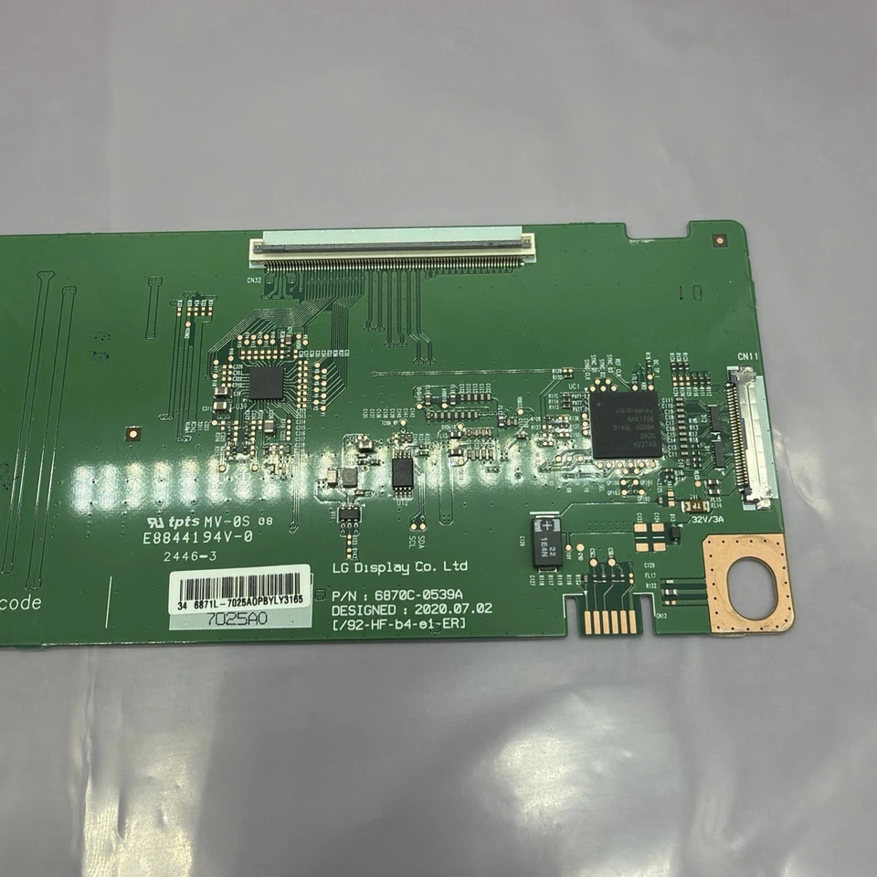 LG OEM UltraWide Curved Monitor Display Board Only For 34U65ZA-B For Parts - Image 2 of 4