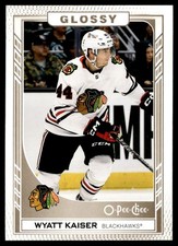 2023-24 Upper Deck O-Pee-Chee Glossy Wyatt Kaiser Chicago Blackhawks #R-19