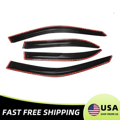 Vent Visor For Toyota Corolla 93-97 JDM Mugen Style Tape On Acrylic Rain Guards