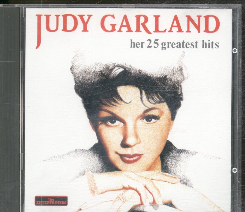 Judy Garland Her 25 Greatest Hits CD Italy The Entertainers 1990 CD0271