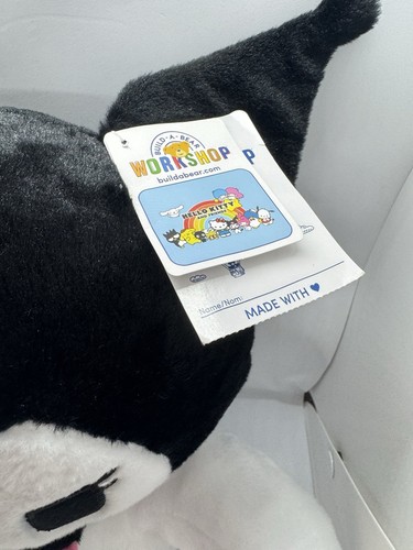 Build A Bear Sanrio Black Kuromi Plush BNWT Brand New With Tags Hello Kitty - Picture 3 of 3