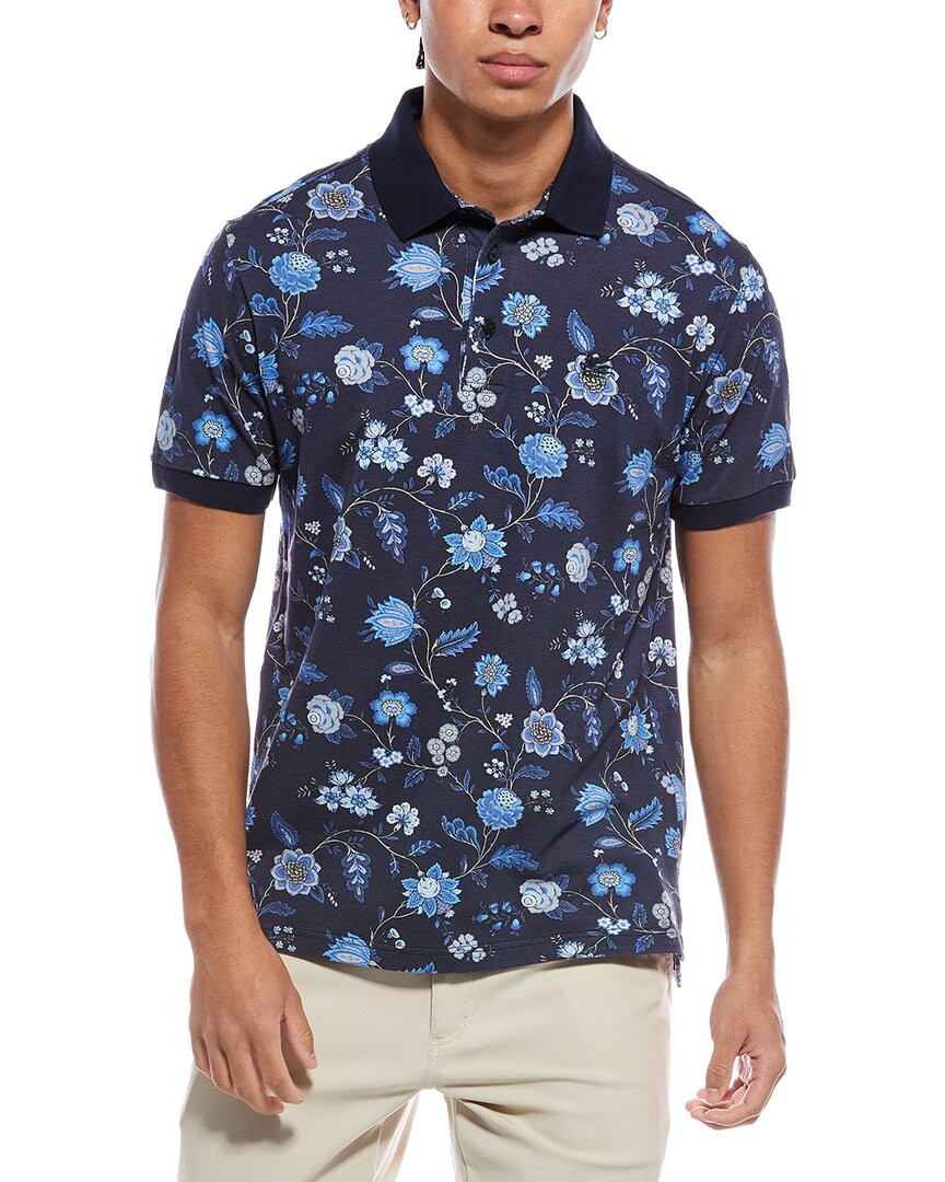 Etro Polo Shirt Mens Blue S 48390₽