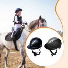 Equestrian Helmet Simple Adjustable Head Circumference 48-52cm for Children