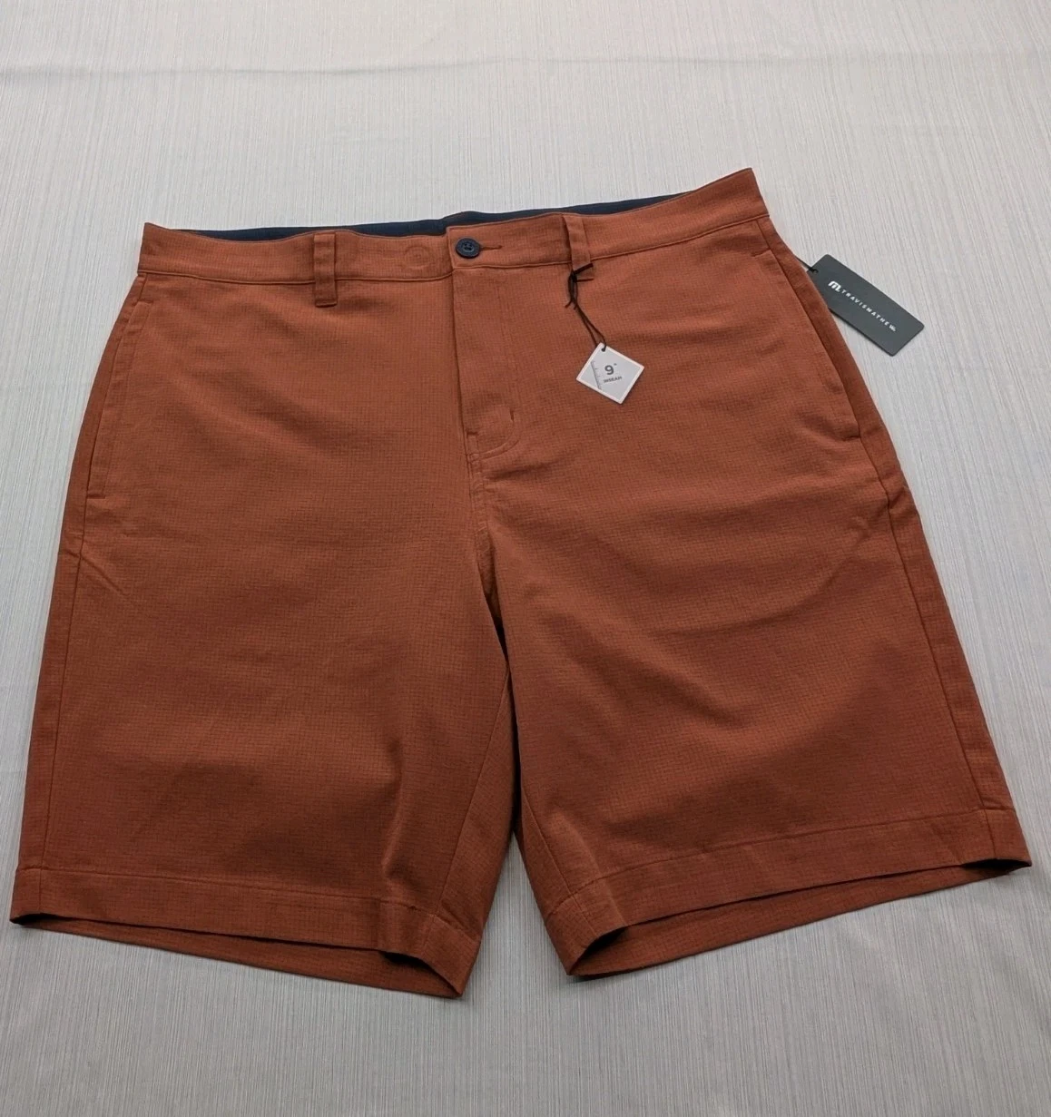 Travis Mathew Golf Shorts Mens Size 36 Performance Chino 9" New Burnt Orange
Opens in a new window o