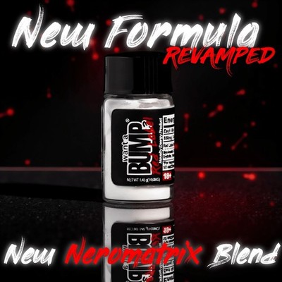 Want A BUMP  RED LABEL Verbesserte Formel (650mg Koffein + Neuromatrix Mischung)