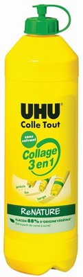 UHU Vielzweckkleber twist & glue Nachfüllflasche 810 ml