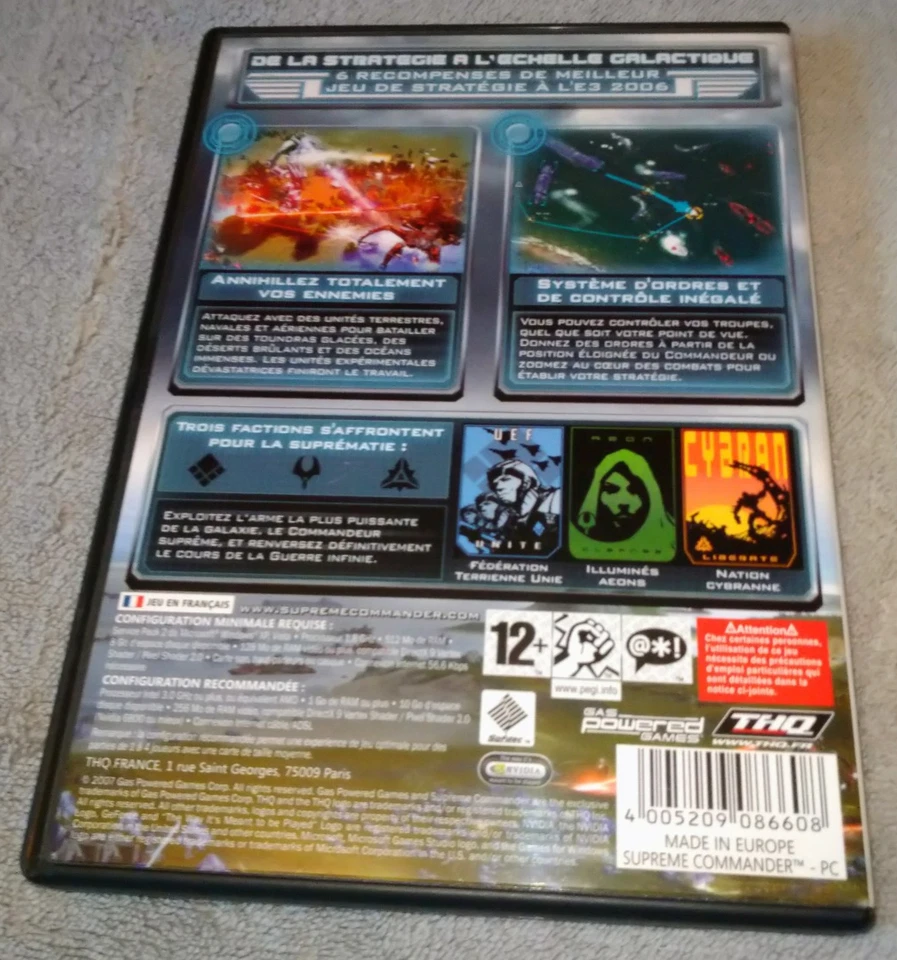 [THQ] Supreme Commander & Forged Alliance [PC] [TBE] - Photo 4/4