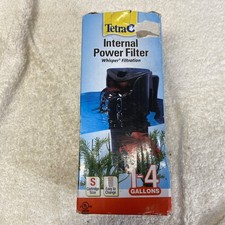 Tetra Internal Power Filter Whisper Filtration for 1-4 Gallon Tanks