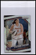 2025 Panini Prizm WNBA #112 Stefanie Dolson Silver Prizms