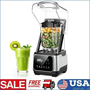 Professional Blender with Quiet Shield Heavy Duty Commercial Blender Mixer 2200W