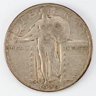 1929-D Standing Liberty Quarter VG/F Silver SLQ 25c