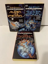 Gary Gygax’s “Cyborg Commando” Trilogy Ace SF PBs O’Neil & Mohan
