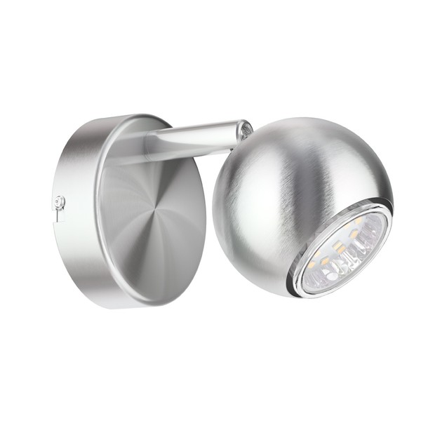 Wand-Leuchte Tauri Einflammig Inkl. Led GU10 Lampe (Weiß 2,076W 206Lm 110°)-image