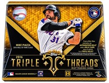 2016 Topps Triple Threads MLB Baseball Factory Sealed Hobby Box