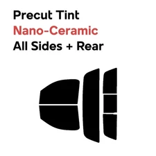 Precut Window Film Nano Ceramic Tint GMC Sierra 1500 2014-2018 2 Dr Regular Cab