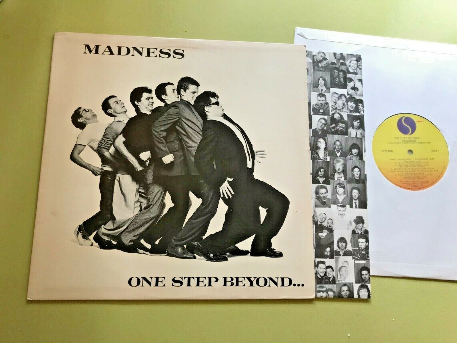 1979 LP Madness One step Beyond... Punk Ska Sire 1st debut us nude lyric orig !