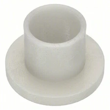 Shoulder Washer 4DCJ9 For Screw 1/4 in Nylon 0.26 in Inside Dia Long Plain 40PK