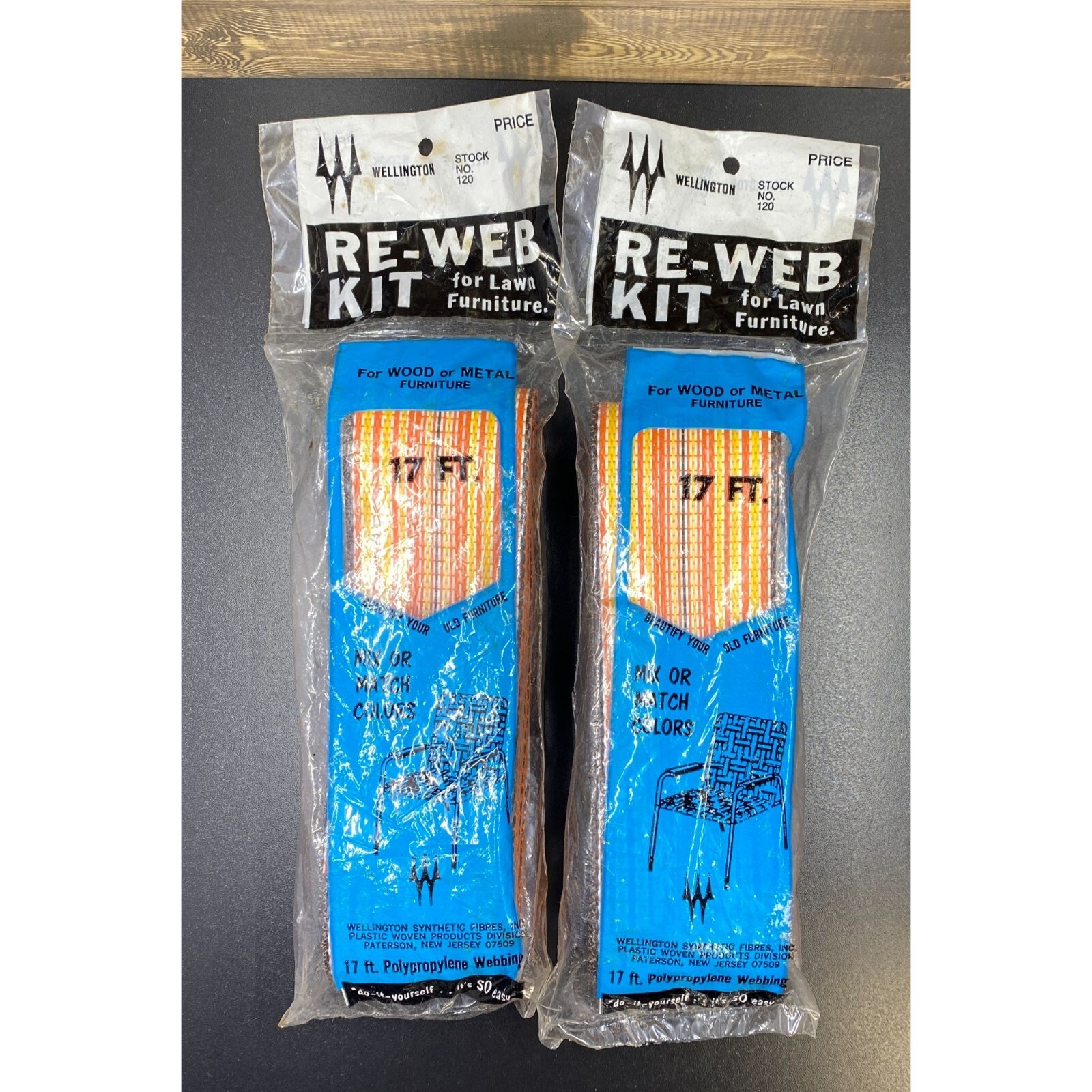 Wellington Re Kit Lot of 2 34 ft Total Orange, Yellow & White