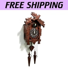 Handcrafted Vintage Cuckoo Clock in Brown 10