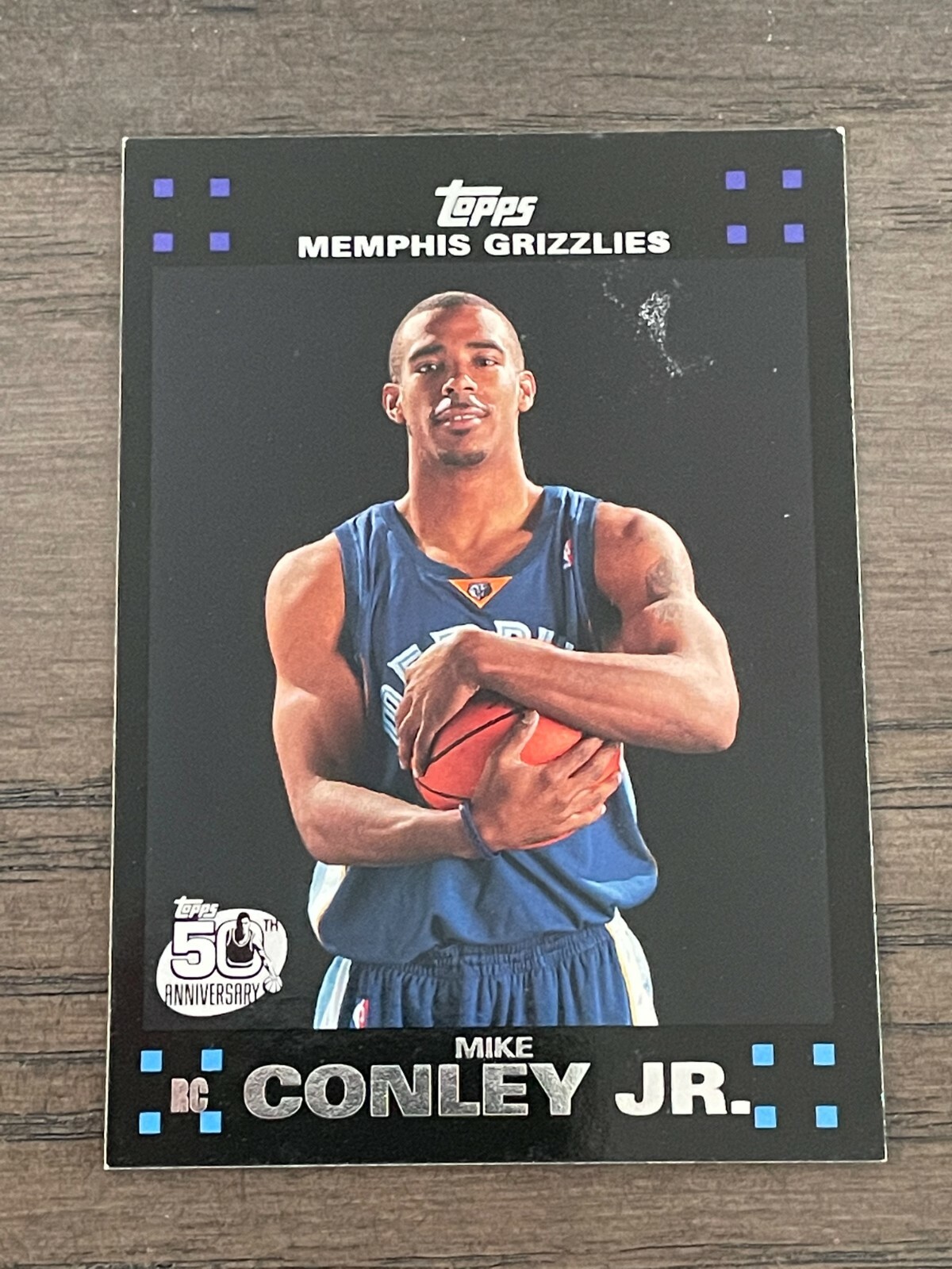 2007-2008 Topps Mike Conley Jr. Rookie Card #114 Memphis Grizzlies