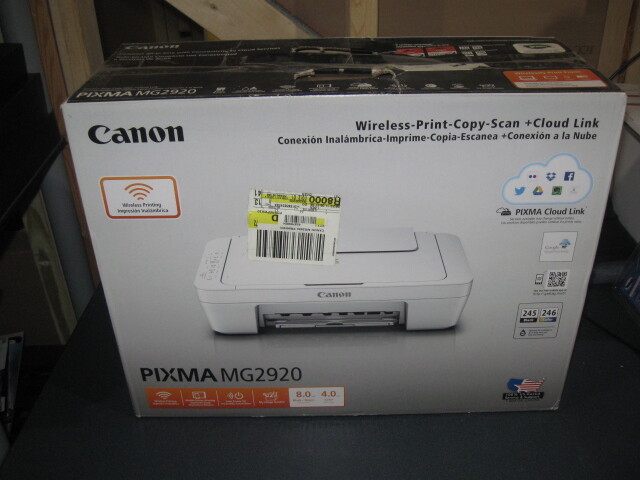 Canon Pixma MG2920 All-In-One Inkjet 