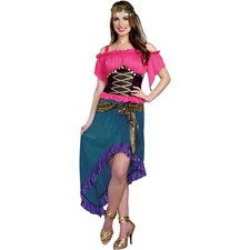 NEW Bohemian Dream Adult Womens' Gypsy Costume - small 4-6 