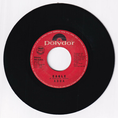 Philippines ABBA Eagle / Thank You For The Music 45 rpm Vinyl POLYDOR Record