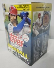 2020 TOPPS UPDATE BASEBALL. RETAIL RELIC BLASTER BOX with MEDALLION COIN