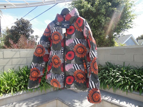 Uniqlo x Marimekko ULTRA LIGHT POLYESTER COCOON PUFFER JACKET Child Print/Size - Picture 28 of 34