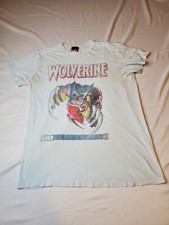 2000s Marvel Comics Limited Series Tshirt Wolverine X-Men 19x25.5 HOLE Pit Stain