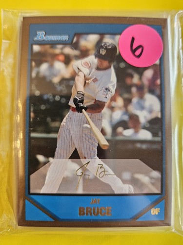 (6) 2007 Bowman Draft Future's Game Prospects Gold #BDPP103 Jay Bruce Lot - Reds - 第 1/1 張圖片