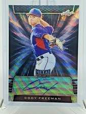 2019 LEAF METAL DRAFT CODY FREEMAN AUTOGRAPH REFRACTOR 4/7 BA-CF2 
